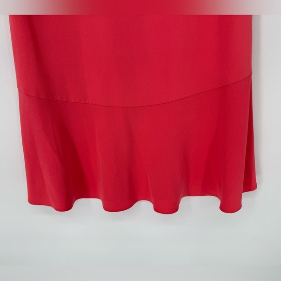 Gianni Bini Women's Vibrant Pink Ruffle Dress - Picture 5 of 6